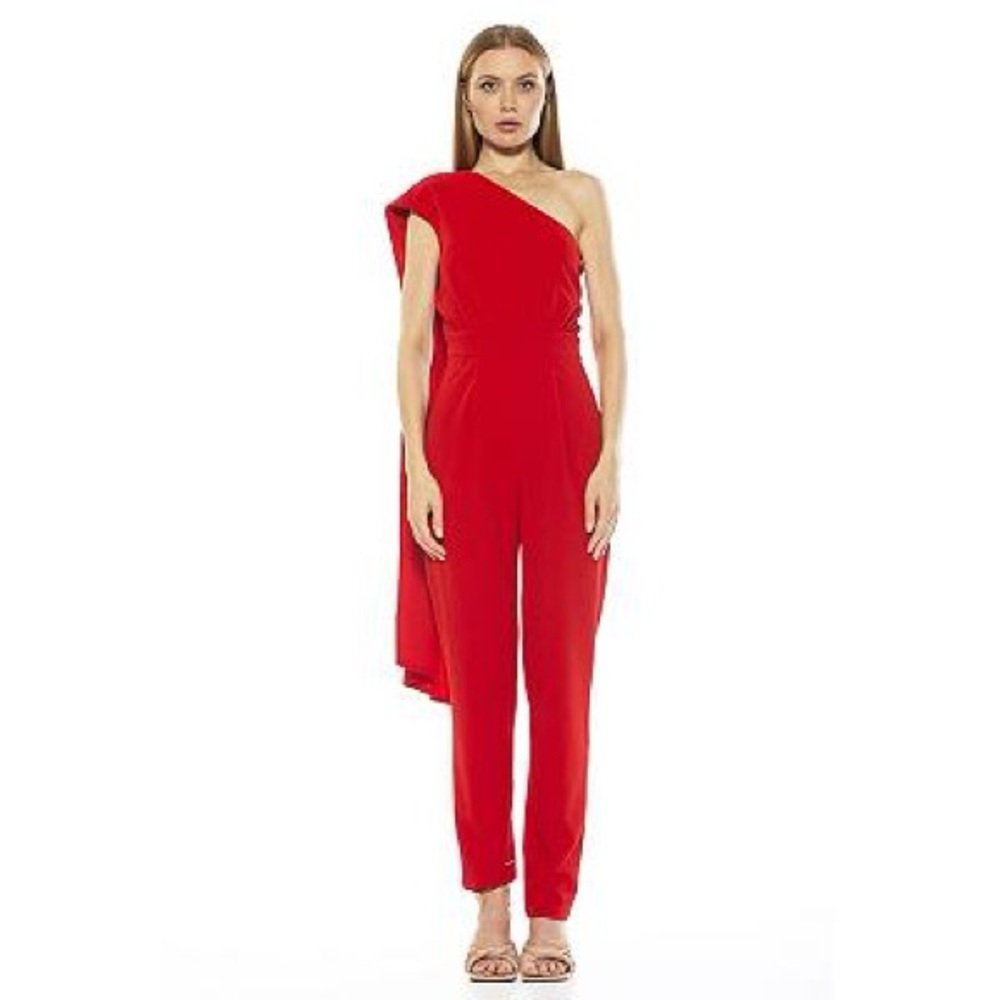 Alexia Admor Cape Jumpsuit